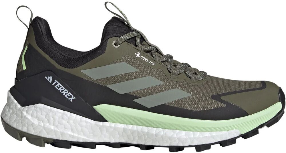 Adidas terrex free hiker 2 low gore-tex zapatilla trekking hombre Verde (44 2/3)