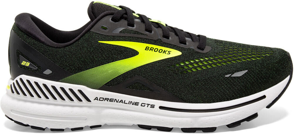 Brooks adrenalinte gts 23 zapatilla running hombre Negro (41)