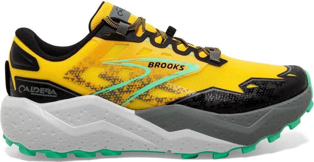 Brooks caldera 7 zapatillas trail hombre Amarillo (42)