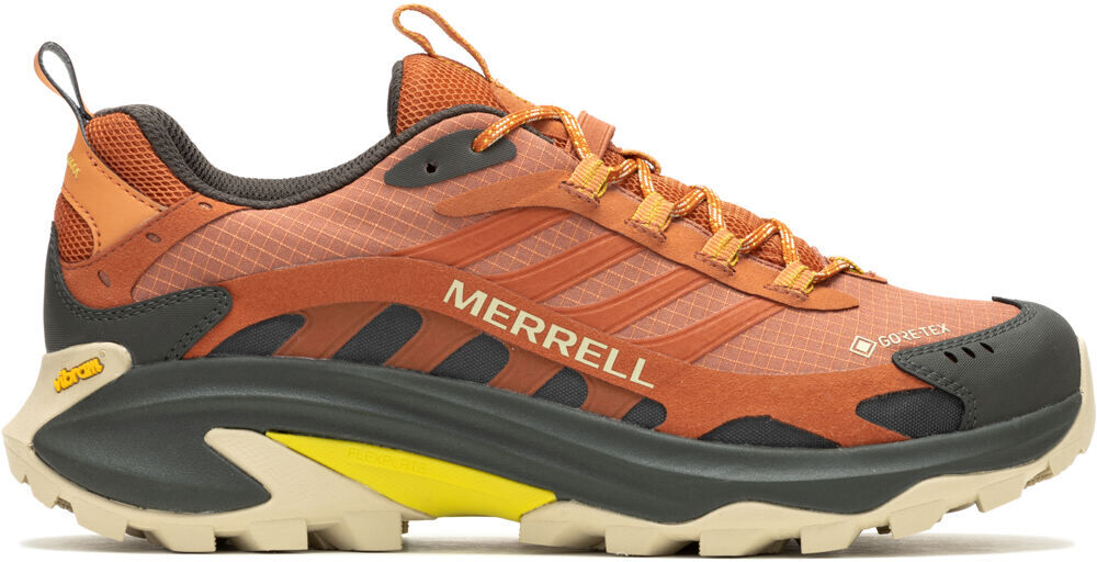 Merrell moab speed 2 gore-tex zapatilla trekking hombre Naranja (46)