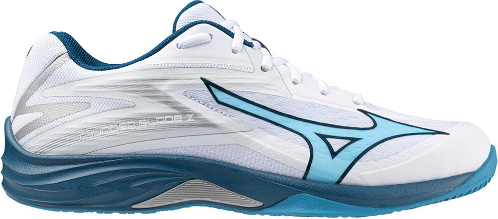 Mizuno thunder blaze z zapatilla indoor hombre Blanco (41)