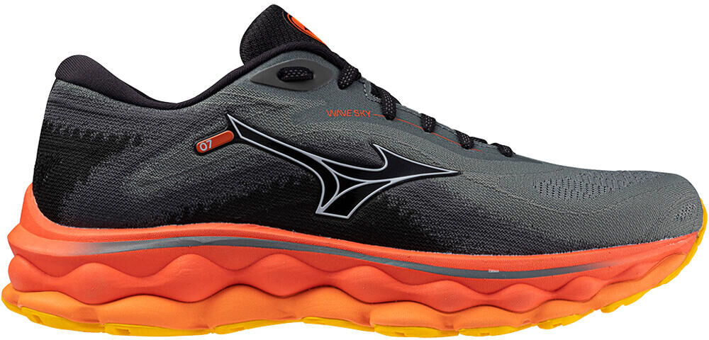 Mizuno wave sky 7 zapatilla running hombre Gris (42)