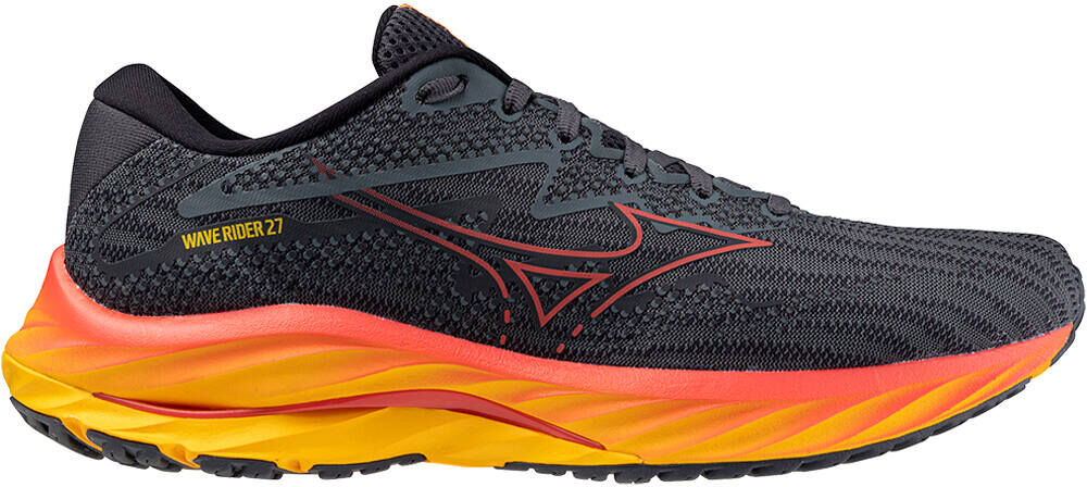 Mizuno wave rider 27 zapatilla running hombre Gris (9)