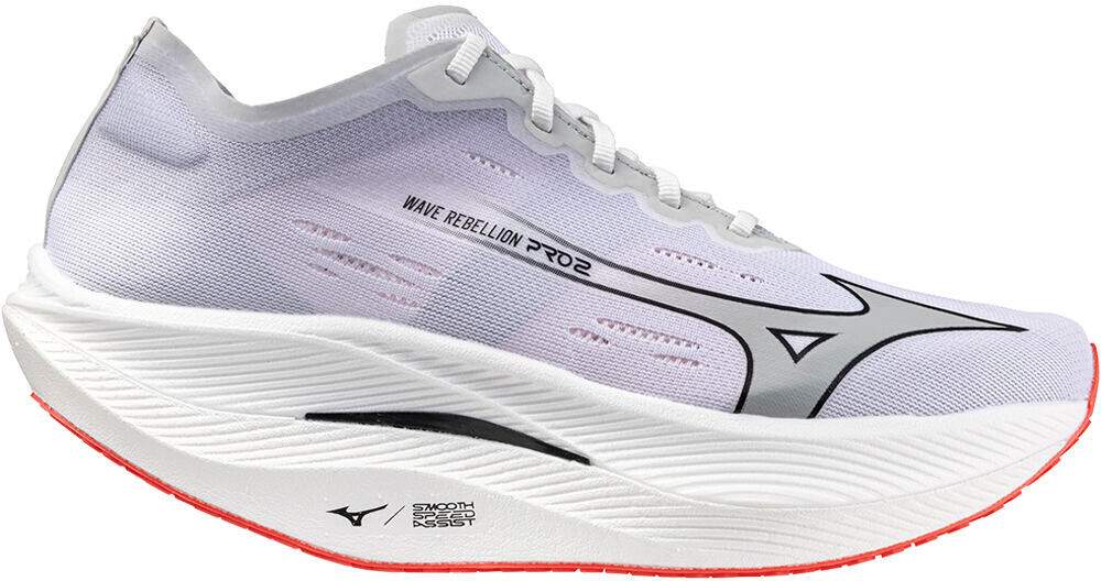 Mizuno wave rebellion pro 2 zapatilla running hombre Blanco (43)