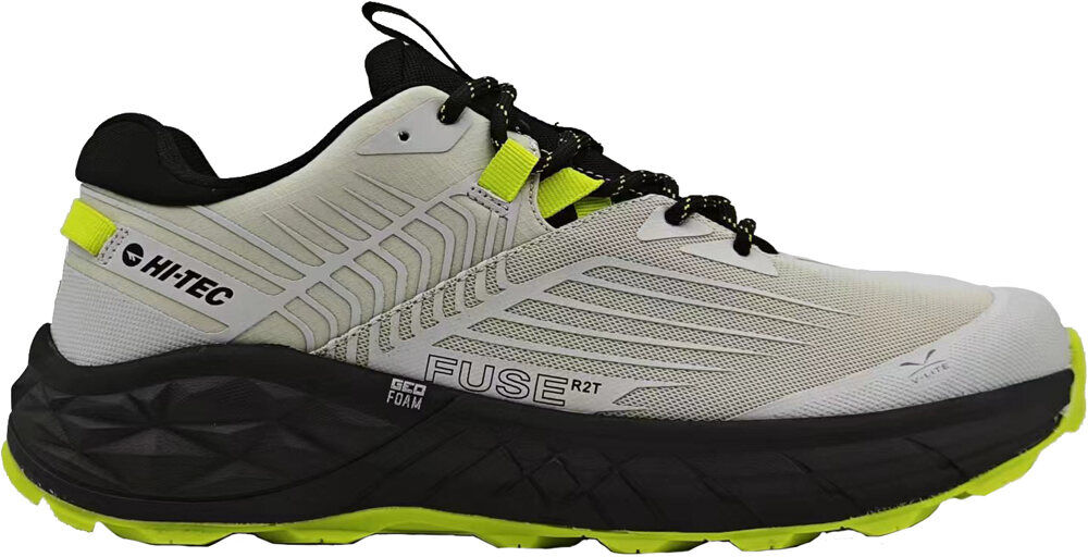 Hi Tec fuse trail low zapatilla trekking hombre Blanco (45)