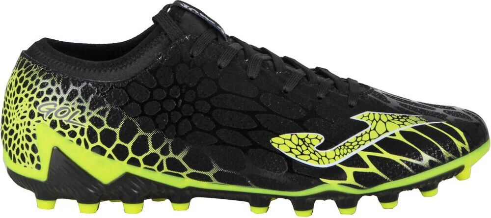 Joma gol ag botas de futbol cesped artificial Negro (40)