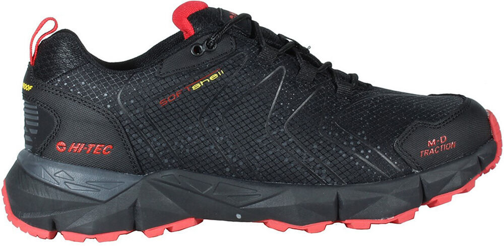 Hi Tec kinyeti waterproof zapatilla trekking hombre Negro (45)