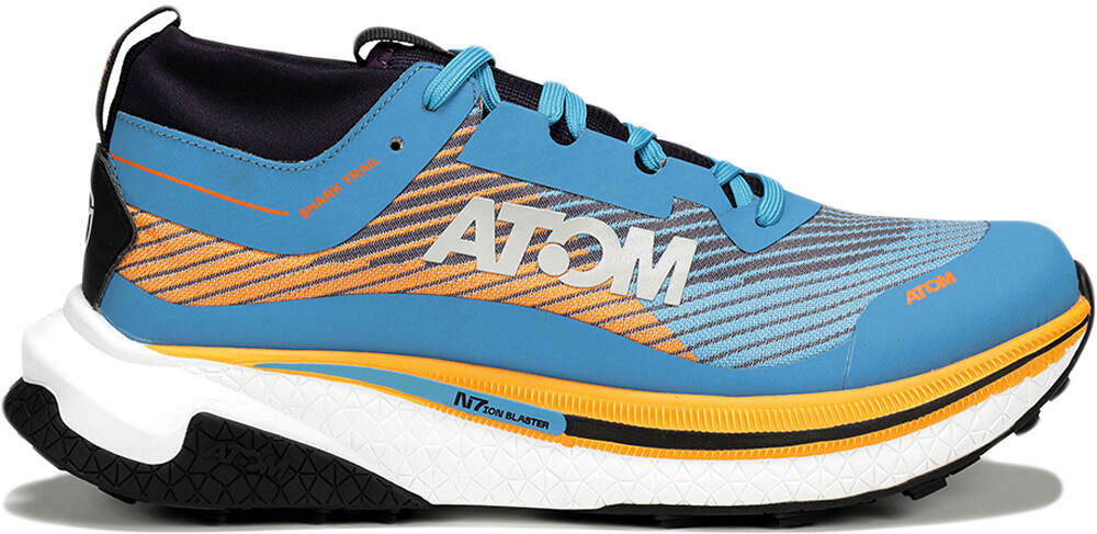 Atom at139 shark trail blast zapatillas trail hombre Verde (45)