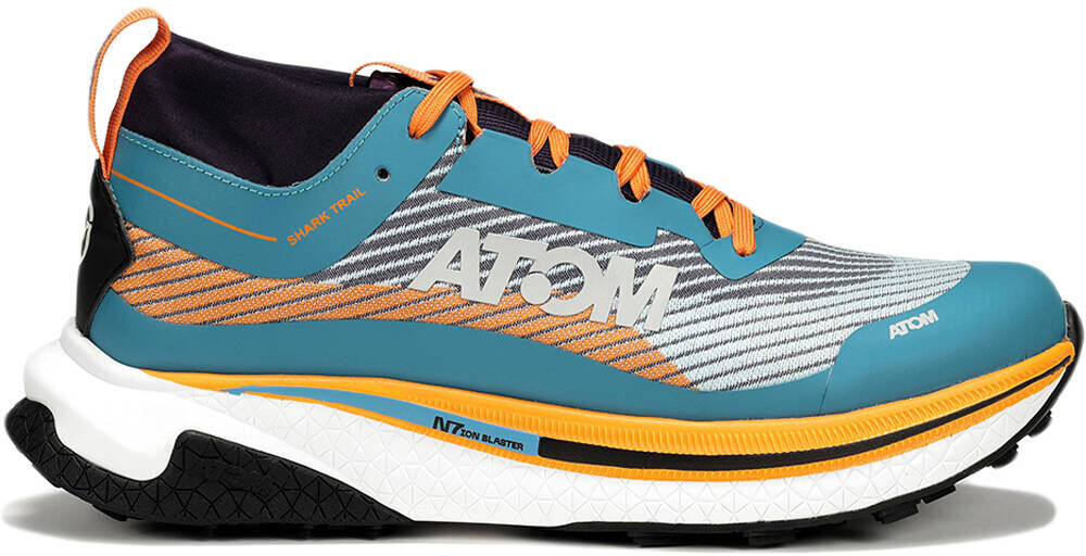 Atom at139 shark trail blast zapatillas trail hombre Azul (45)