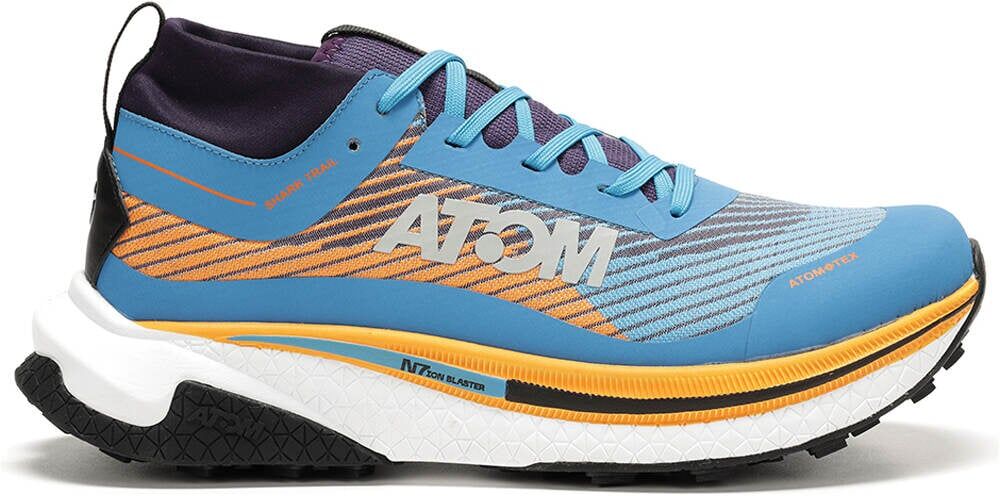 Atom at138 shark trail blast-tex zapatillas trail hombre Verde (46)