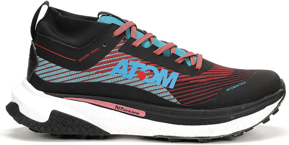 Atom at138 shark trail blast-tex zapatillas trail hombre Negro (45)