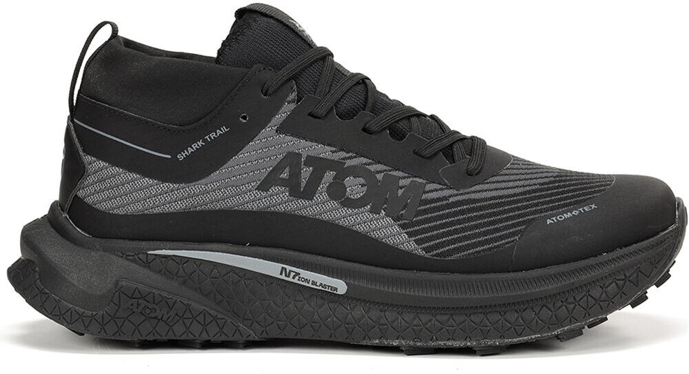 Atom at138 shark trail blast-tex zapatillas trail hombre Negro (45)