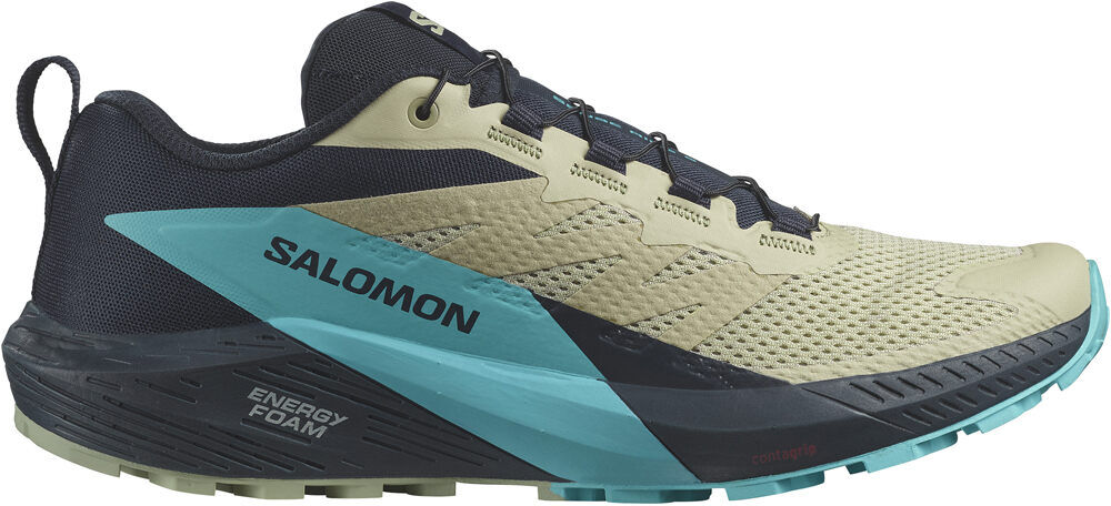 Salomon sense ride 5 zapatillas trail hombre Verde (42 2/3)