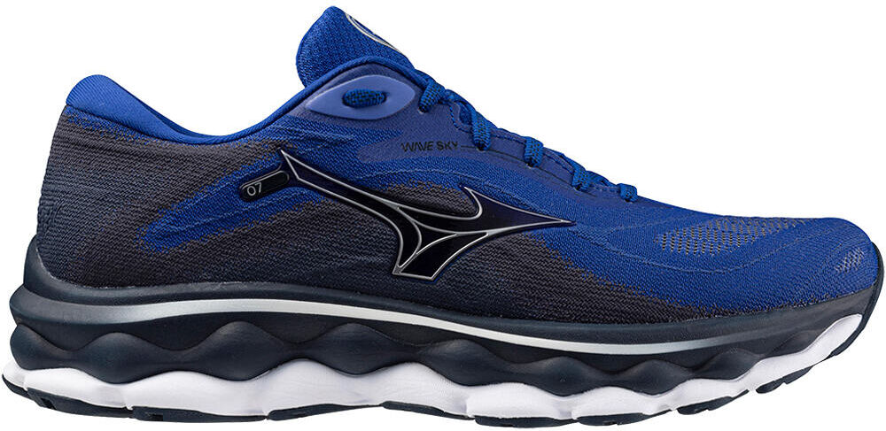 Mizuno wave sky 7 zapatilla running hombre Azul (44)