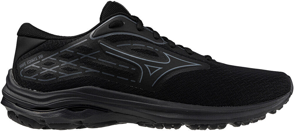 Mizuno wave equate 8 zapatilla running hombre Negro (42)