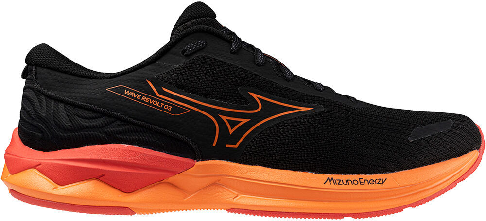 Mizuno waver revolt 3 zapatilla running hombre Negro (44)