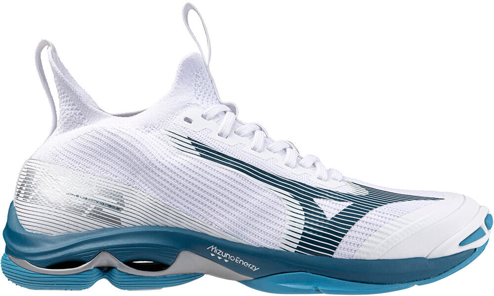 Mizuno wave lightning neo2 zapatilla indoor hombre Blanco (44)