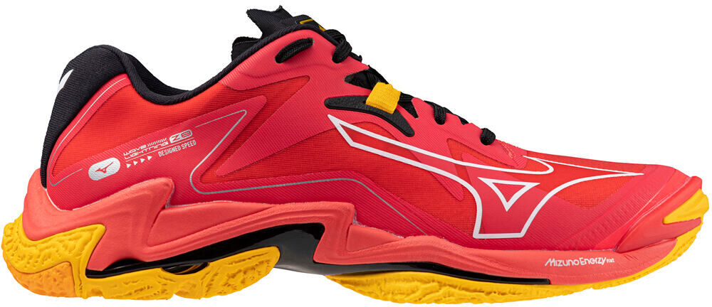 Mizuno wave lightning z8 zapatilla indoor hombre Rojo (46)