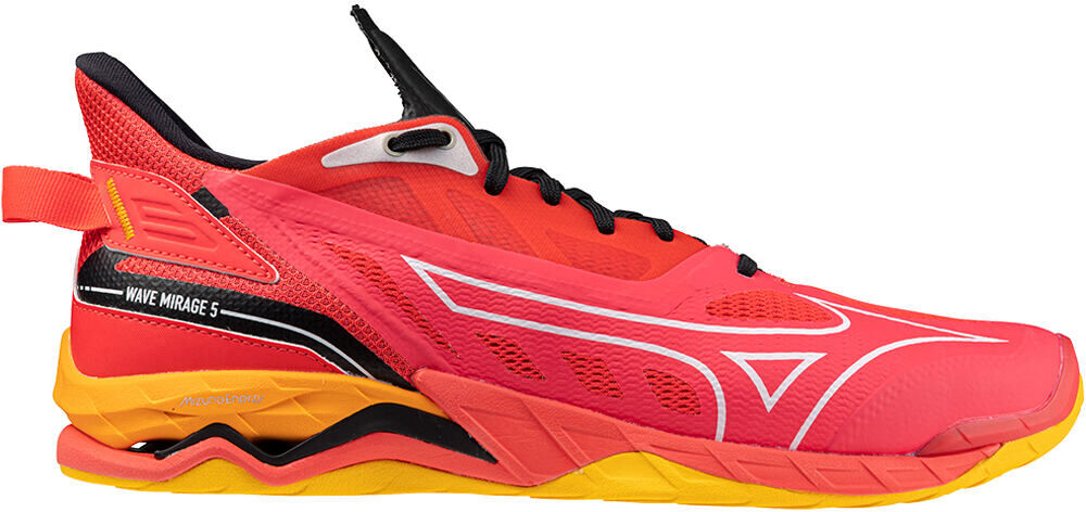 Mizuno wave mirage 5 zapatilla indoor hombre Rojo (41)