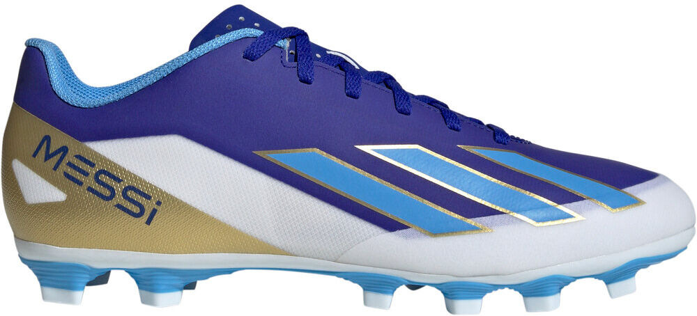 Adidas x crazyfast club fxg messi botas de futbol cesped artificial Azul (44)