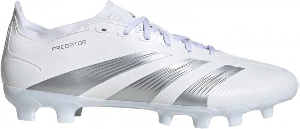 Adidas predator league mg botas de futbol cesped artificial Blanco (41 1/3)