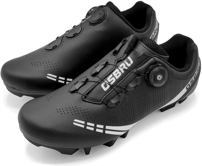 Osbru mtb shoes ardo zapatillas mtb Negro (44)