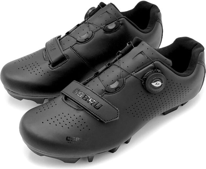 Osbru mtb shoes brun zapatillas mtb Negro (42)