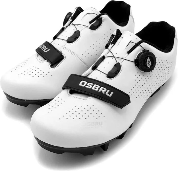 Osbru mtb shoes brun zapatillas mtb Blanco (44)