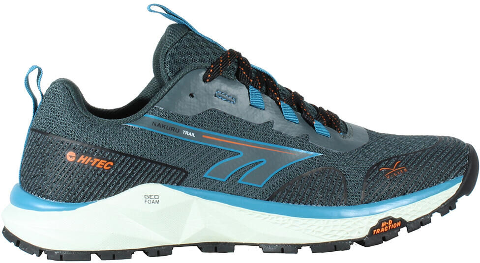 Hi Tec geo nakuru zapatilla trekking hombre Gris (43)