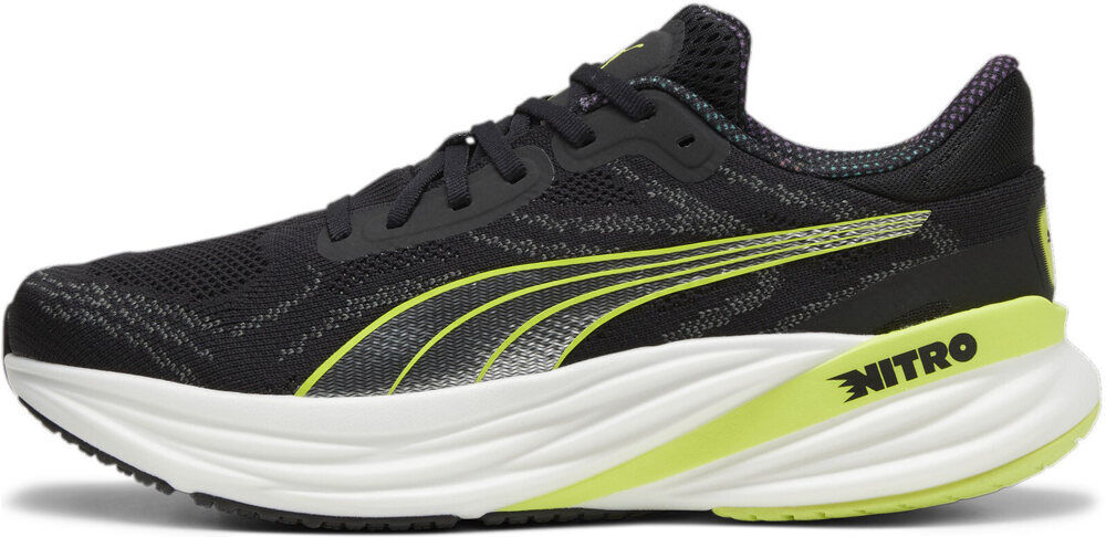 Puma magnify nitro 2 psychedelic zapatilla running hombre Negro (45)