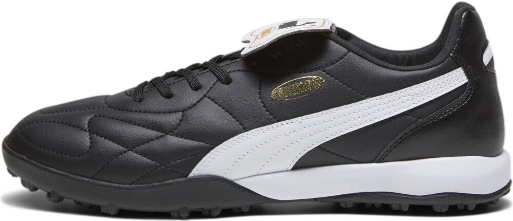 Puma king top tt botas de futbol multitaco y terreno duro Negro (8)