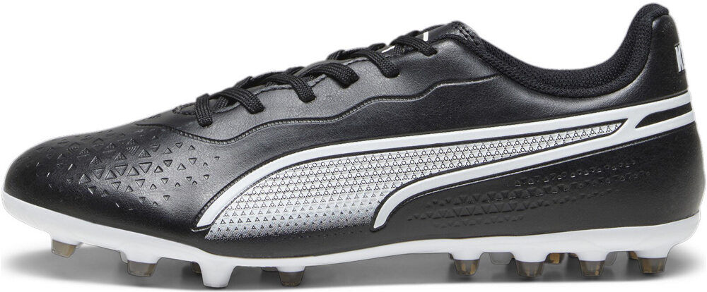 Puma king match mg botas de futbol cesped artificial Negro (40)