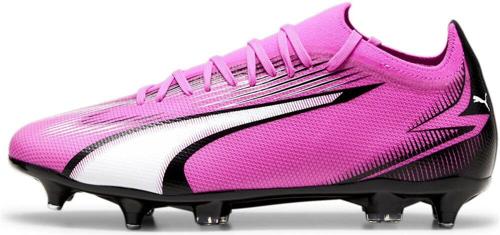 Puma ultra match mxsg botas de futbol cesped natural Rosa (44)