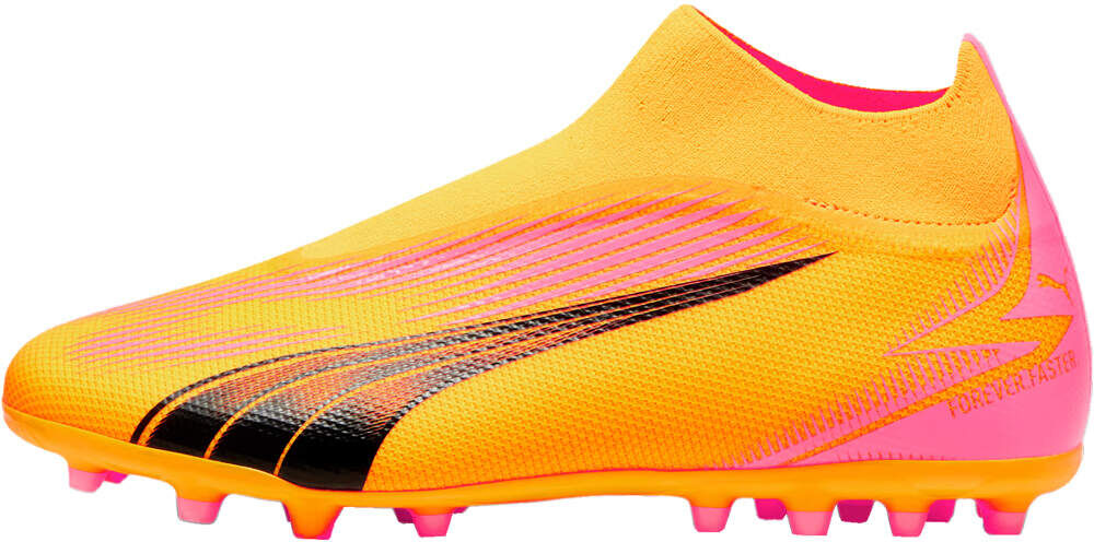 Puma ultra match ll mg botas de futbol cesped artificial Naranja (6)