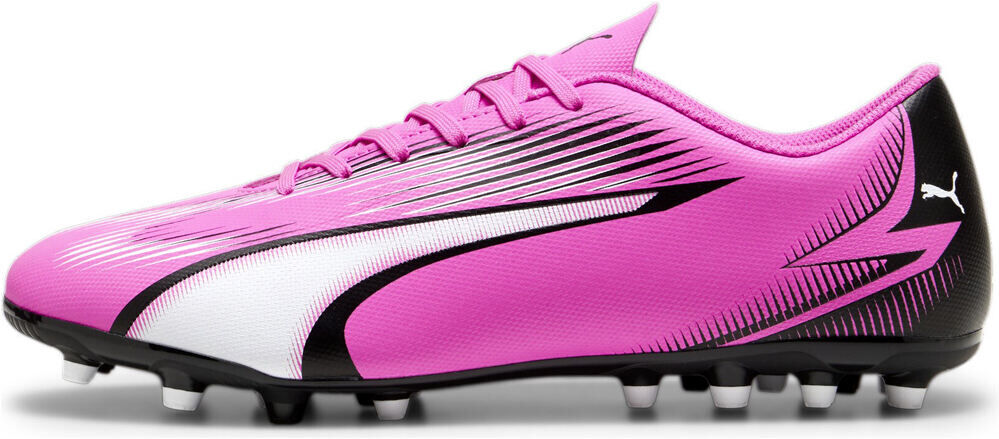 Puma ultra play mg botas de futbol cesped artificial Rosa (44)