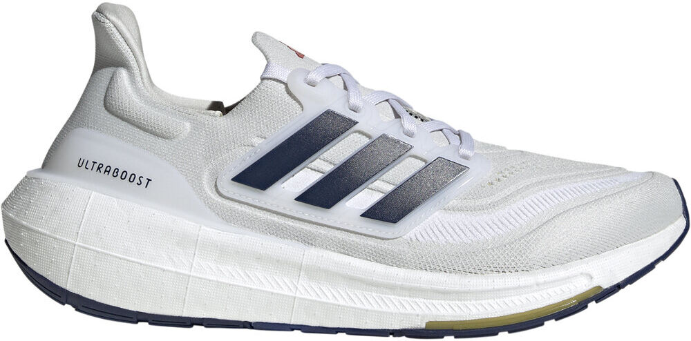 Adidas ultraboost light zapatilla running hombre Blanco (40)