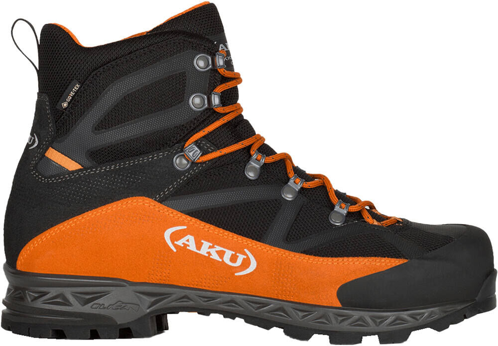 Aku trekker pro ii gore-tex bota montaña cuero hombre Negro (12)