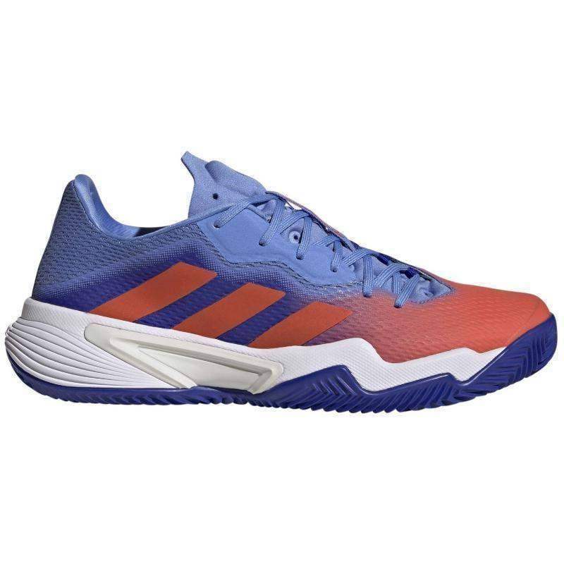 Zapatillas Adidas Barricade Azul Lucido Rojo Solar -  -43 1/3