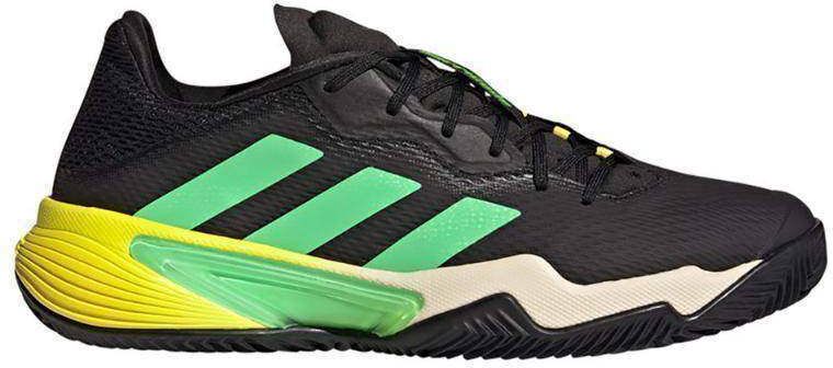 Zapatillas Adidas Barricade Clay Blanco Verde Amarillo