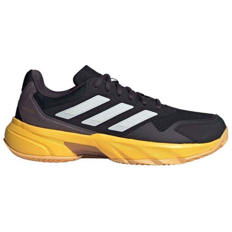 Zapatillas Adidas CourtJam Control 3 Clay Negro Plata Naranja -  -45 1/3