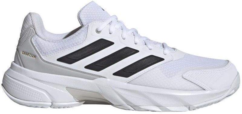 Zapatillas Adidas CourtJam Control Blanco Negro Gris -  -44 2/3