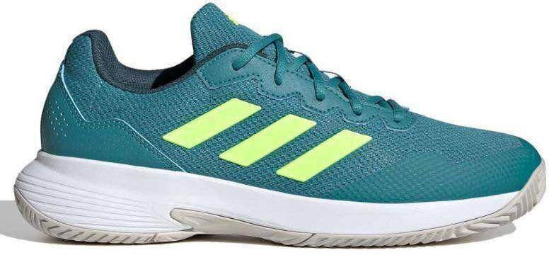 Zapatillas Adidas GameCourt Verde Artic Blanco Fluor