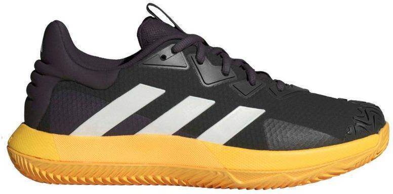 Zapatillas Adidas Solematch Control Clay Negro Plata Naranja -  -42