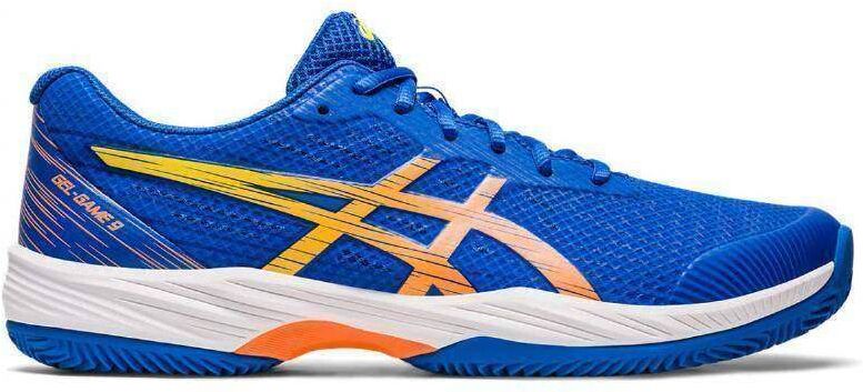 Zapatillas Asics Gel Game 9 Clay Azul Naranja