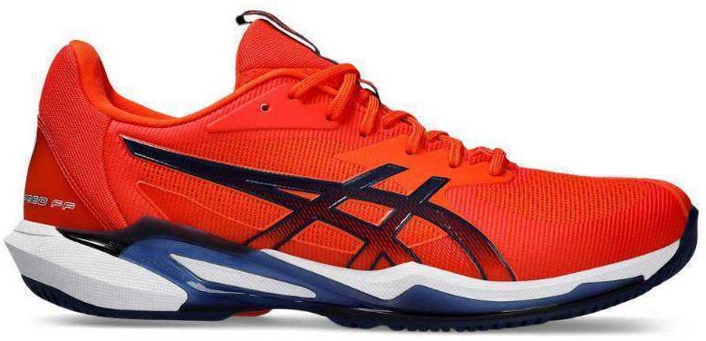 Zapatillas Asics Solution Speed FF 3 Clay Naranja Azul Marino -  -44