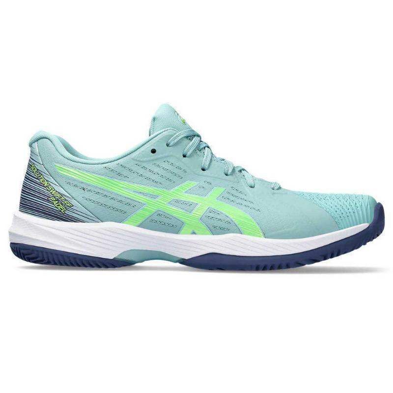 Zapatillas Asics Solution Swift FF Padel Verde Azulado Lima -  -40,5