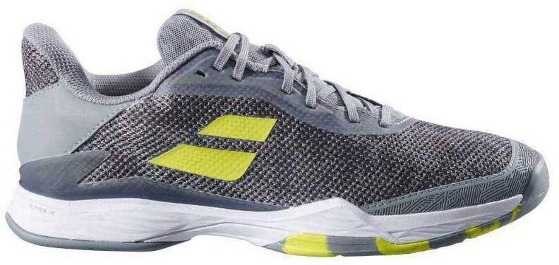 Zapatillas Babolat Jet Tere Clay Gris Oscuro Verde Neon -  -46