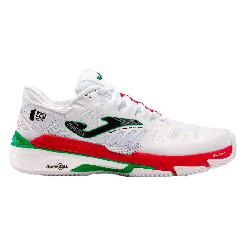 Zapatillas Joma WPT Slam 2202 Blanco Rojo -  -43,5