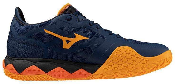 Zapatillas Mizuno Wave Enforce Tour Padel Azul Blanco Naranja -  -44