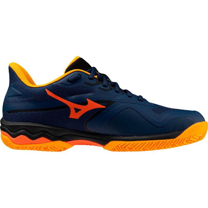 Zapatillas Mizuno Wave Exceed Light 2 Padel Azul Blanco Naranja -  -43